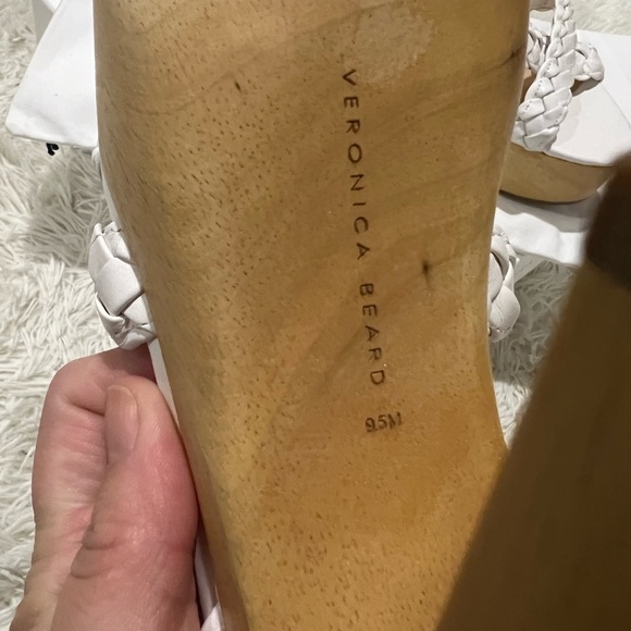 Veronica Beard Gael Braided Ankle-Strap Platform Sandals - size 9.5 - NIB - Picture 5 of 9